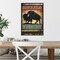 Buffalo Whiskey by Ryan Fowler 16-in. W x 23-in. H. Canvas Wall Art Print Framed in Black
